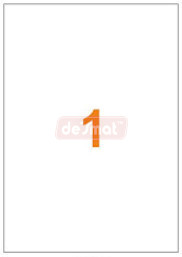 A4 Labels A4ST100  A4 Labels A4ST100