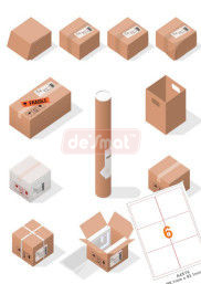 A4 Labels A4ST6  A4 Labels A4ST6