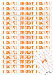 A4 Labels A4ST45  A4 Labels A4ST45