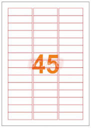 A4 Labels A4ST45  A4 Labels A4ST45