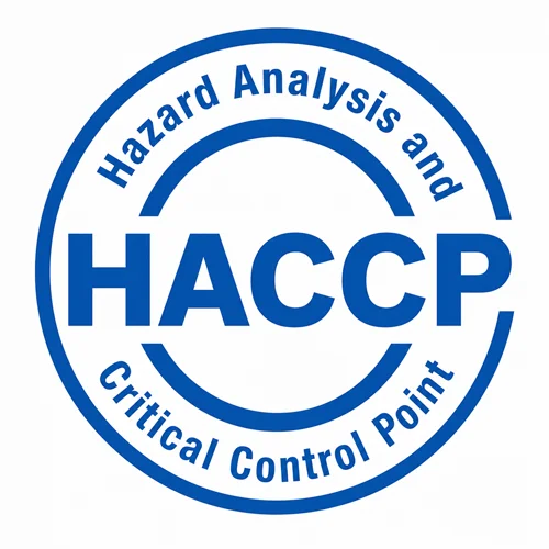 HACCP Hazard Analysis and Critical Control Point certification