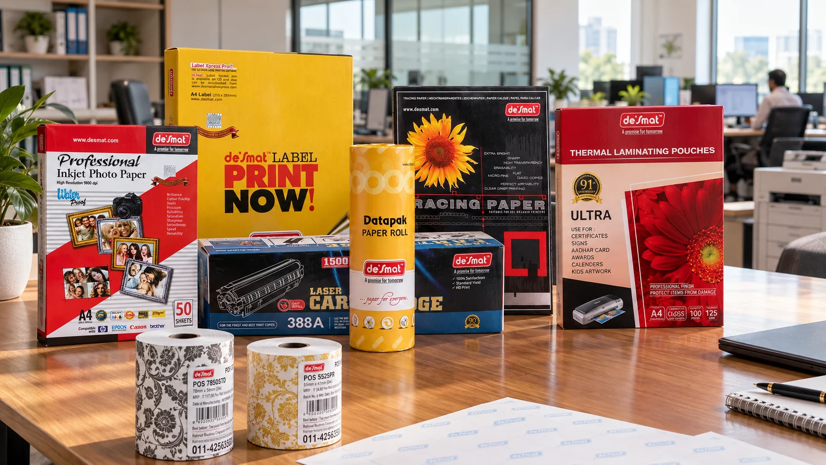 Desmat Office Supplies Product Showcase